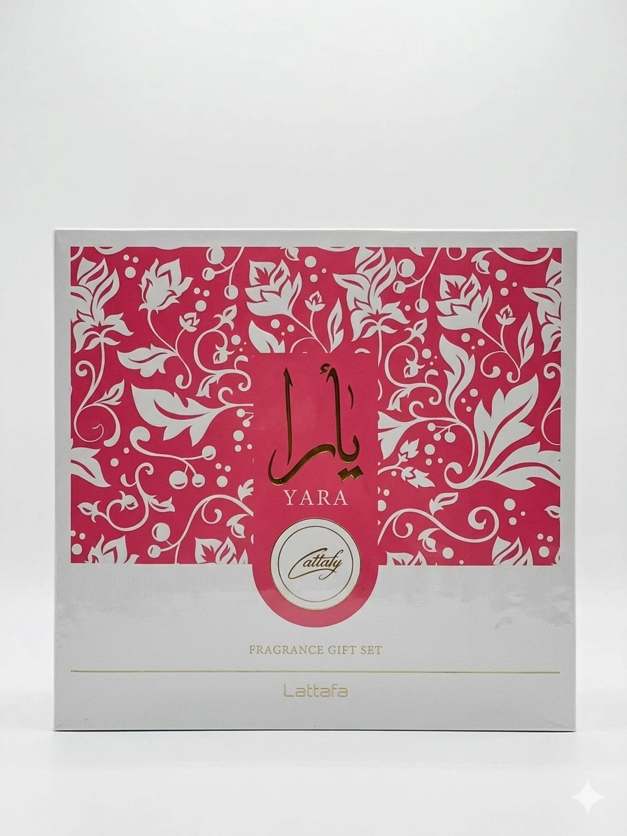lattafa yara – kit de presente com fragrância